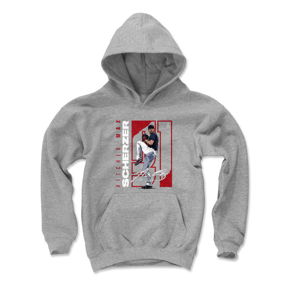 Max Scherzer Kids Youth Hoodie | 500 LEVEL