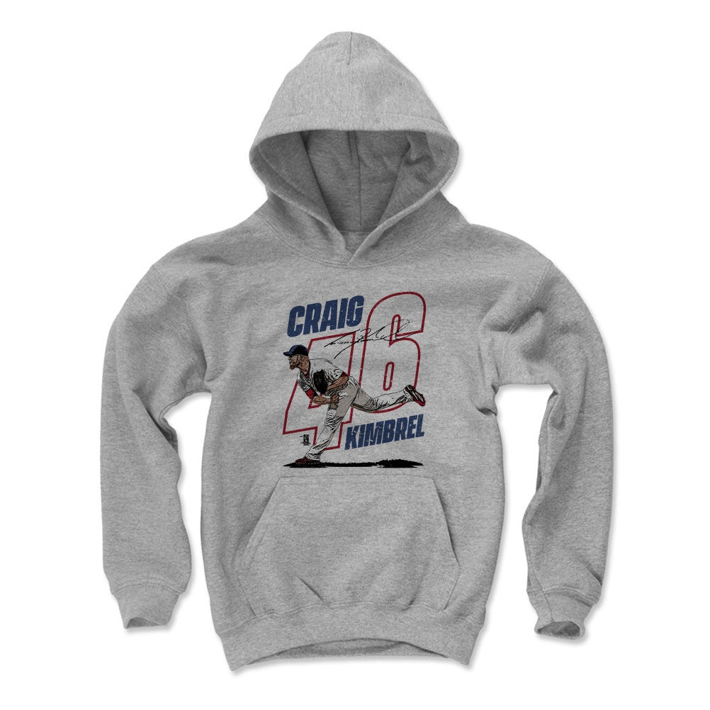 Craig Kimbrel Kids Youth Hoodie | 500 LEVEL