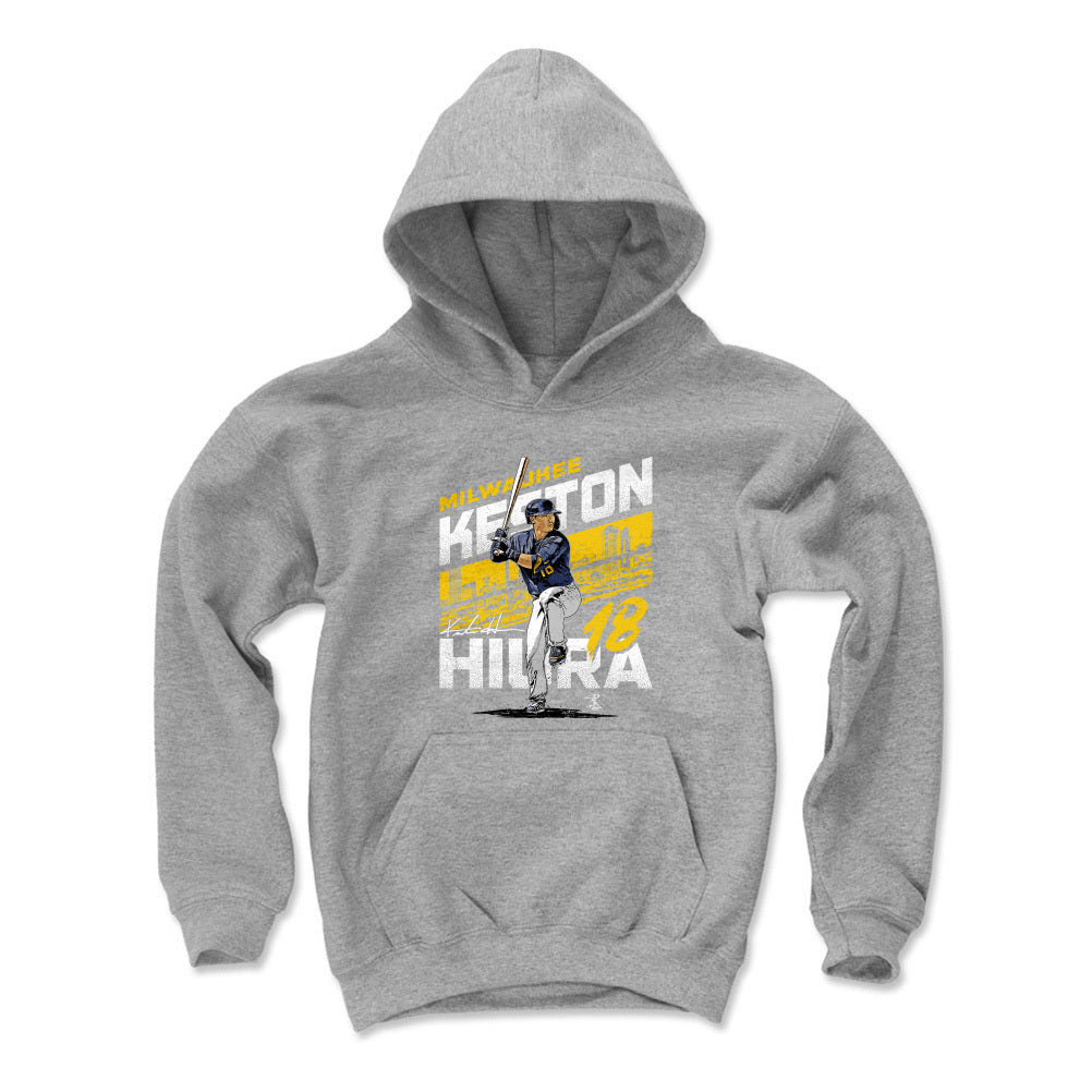 Keston Hiura Kids Youth Hoodie | 500 LEVEL