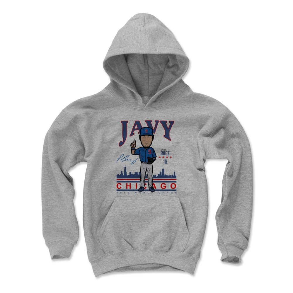 Javier Baez Kids Youth Hoodie | 500 LEVEL