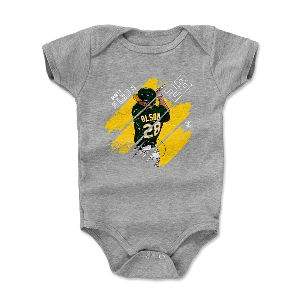 Matt Olson Kids Baby Onesie | 500 LEVEL