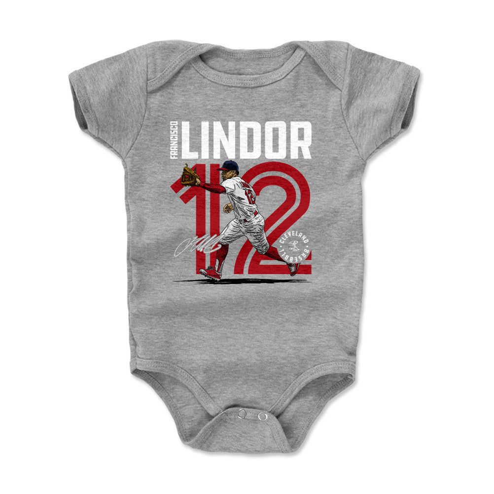 Francisco Lindor Kids Baby Onesie | 500 LEVEL