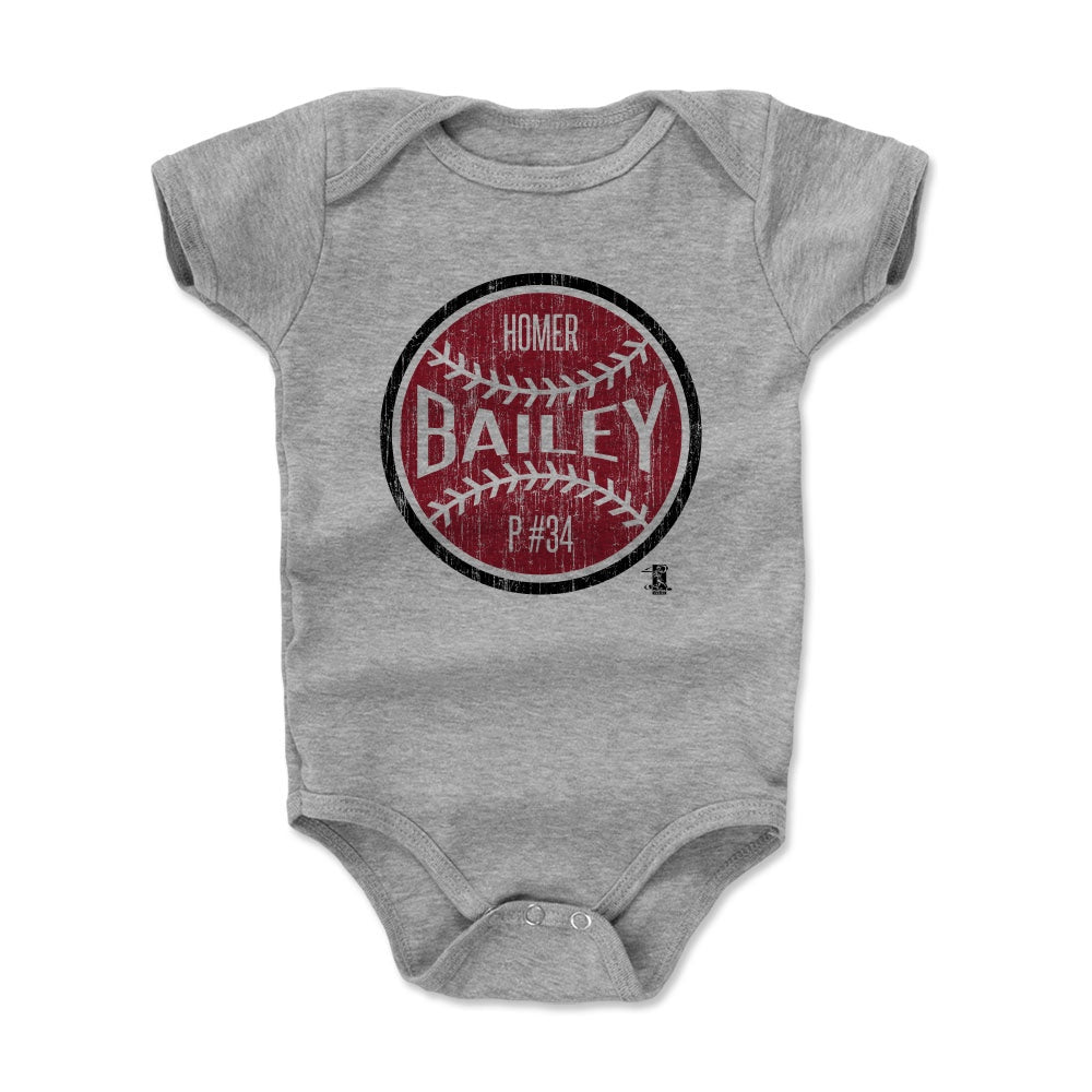 Homer Bailey Kids Baby Onesie | 500 LEVEL