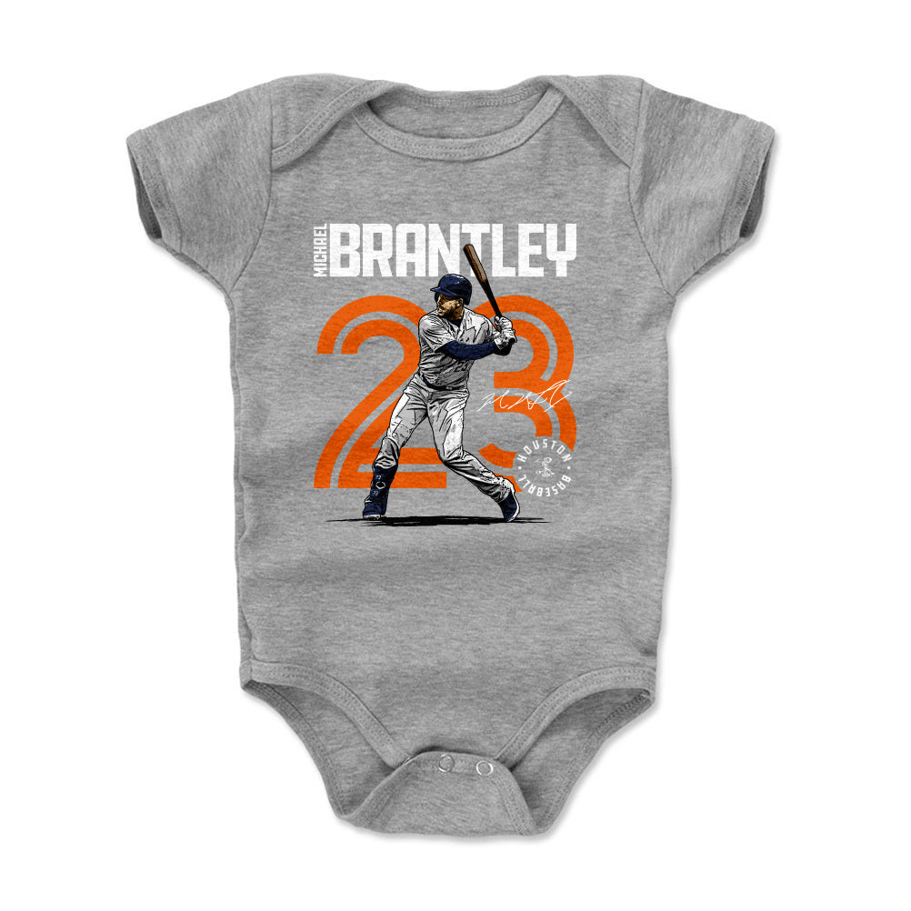 Michael Brantley Kids Baby Onesie | 500 LEVEL