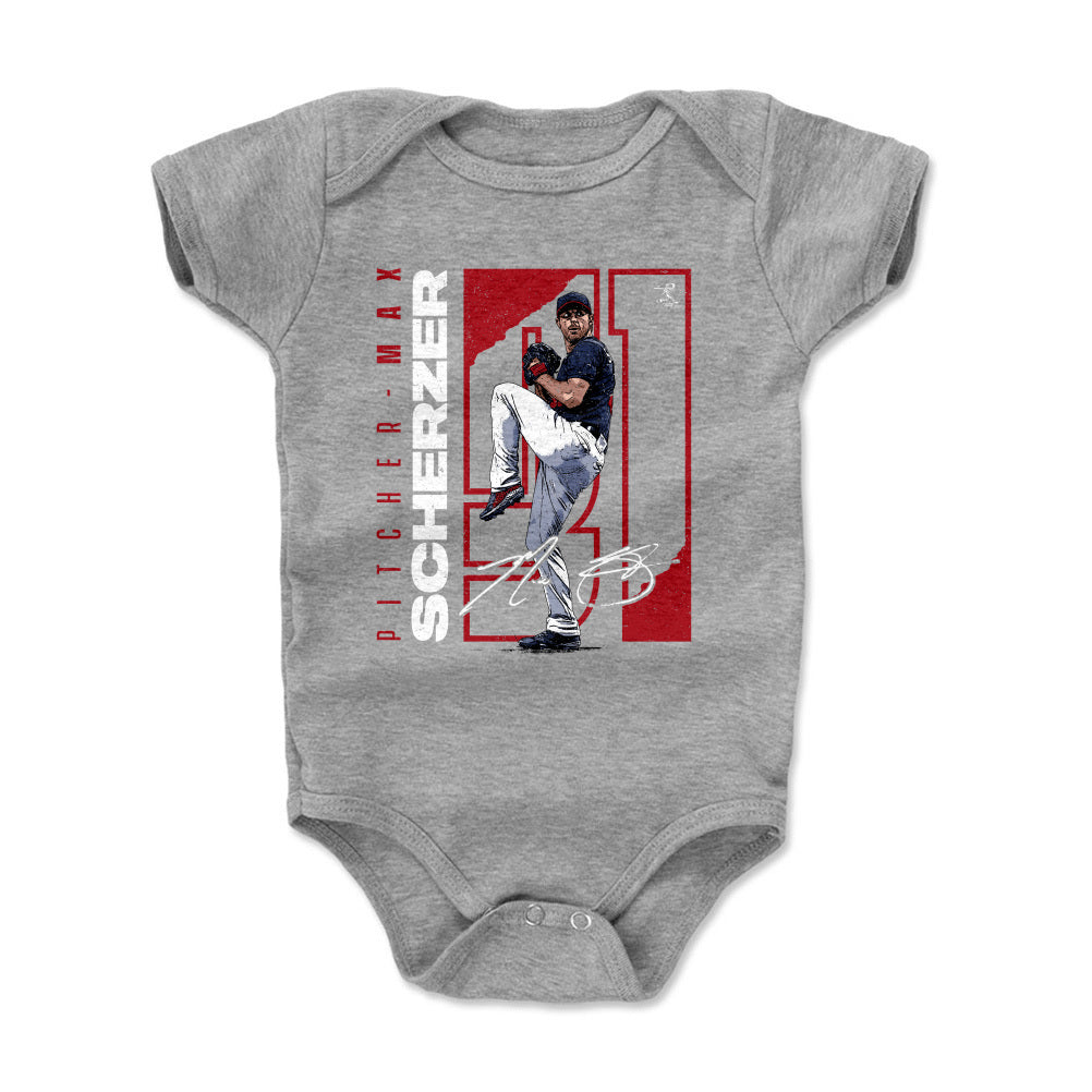 Max Scherzer Kids Baby Onesie | 500 LEVEL