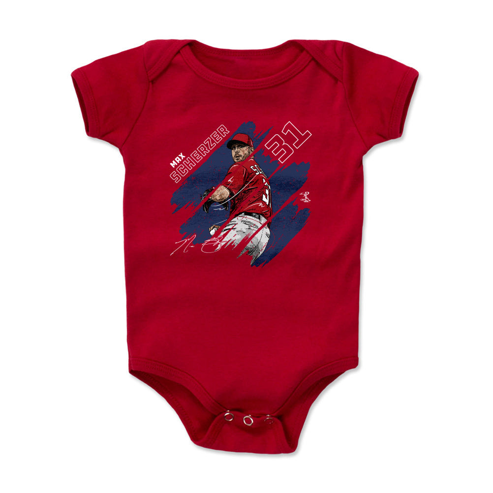 Max Scherzer Kids Baby Onesie | 500 LEVEL