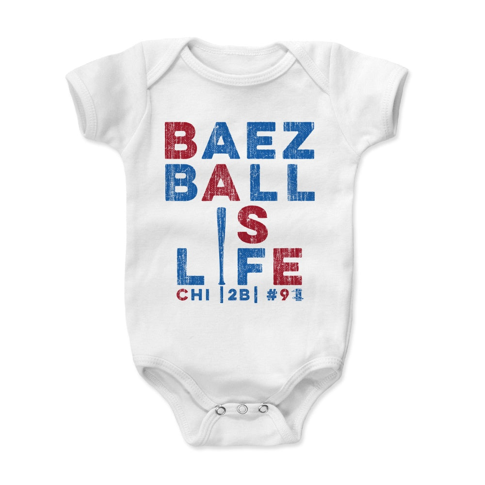 Javier Baez Kids Baby Onesie | 500 LEVEL