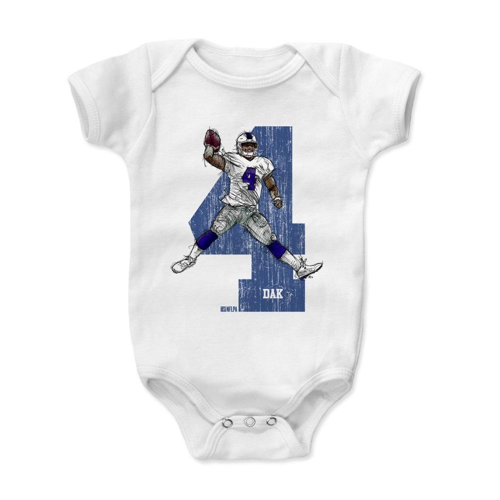 Dak Prescott Kids Baby Onesie | 500 LEVEL