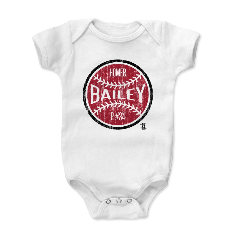 Homer Bailey Kids Baby Onesie | 500 LEVEL