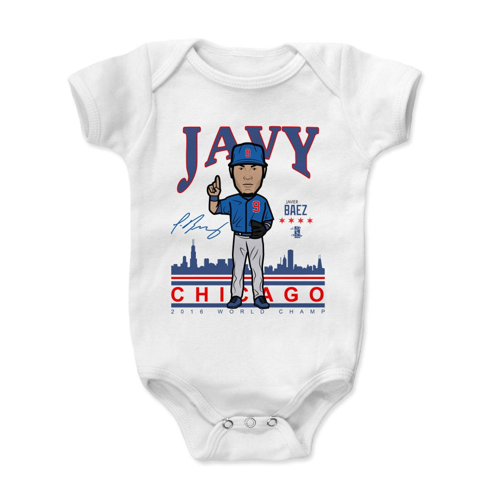 Javier Baez Kids Baby Onesie | 500 LEVEL