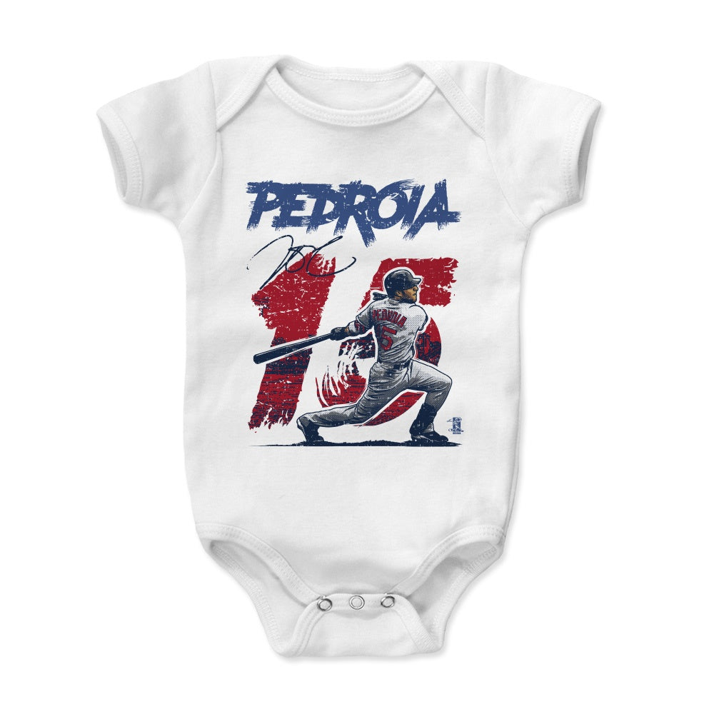Dustin Pedroia Kids Baby Onesie | 500 LEVEL