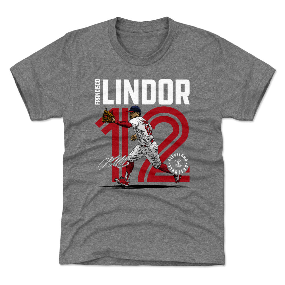 Francisco Lindor Kids T-Shirt | 500 LEVEL