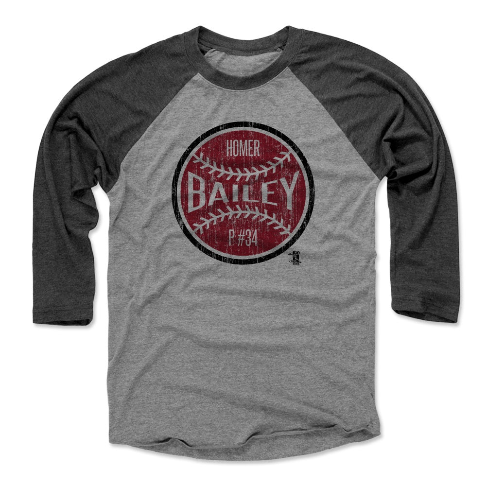 Homer Bailey Men's Baseball T-Shirt | 500 LEVEL