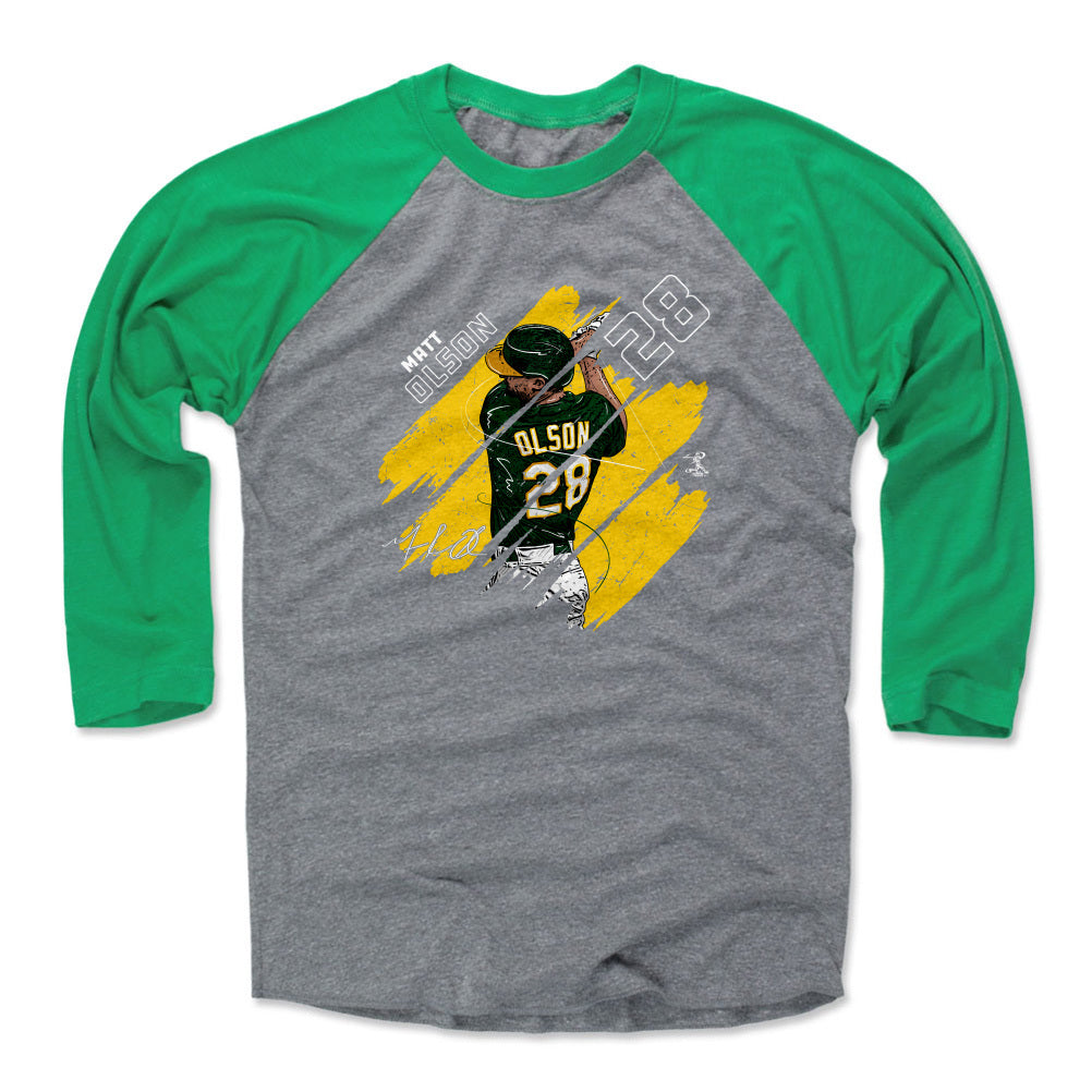 Matt Olson Men's Baseball T-Shirt | 500 LEVEL