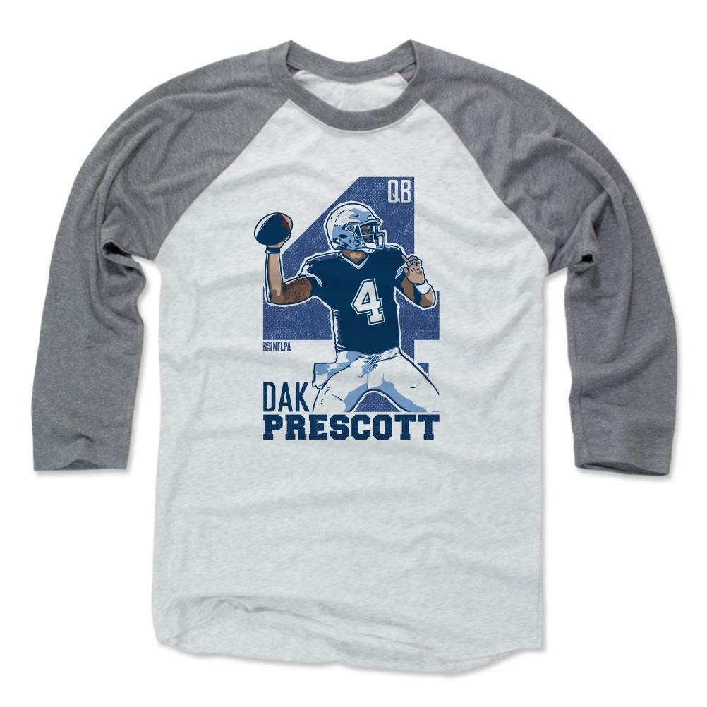 Dak Prescott Men&#39;s Baseball T-Shirt | 500 LEVEL