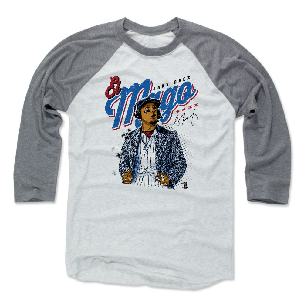 Javier Baez Men&#39;s Baseball T-Shirt | 500 LEVEL