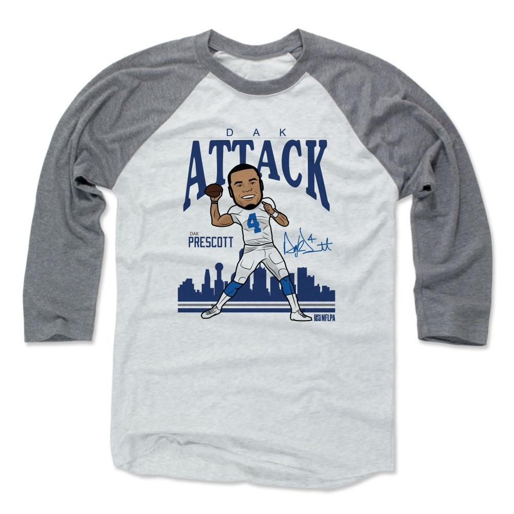 Dak Prescott Men's Baseball T-Shirt | 500 LEVEL