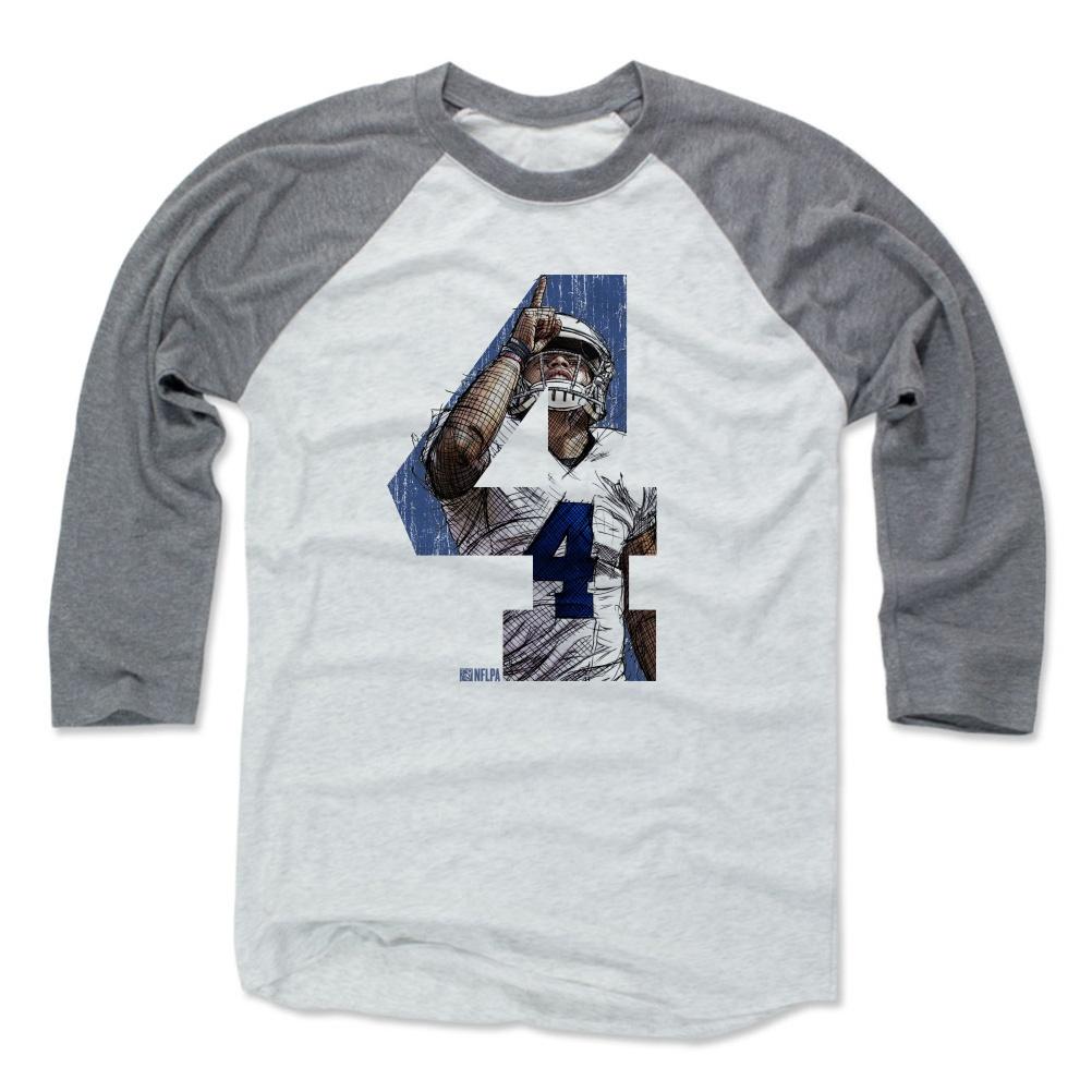 Dak Prescott Men's Baseball T-Shirt | 500 LEVEL