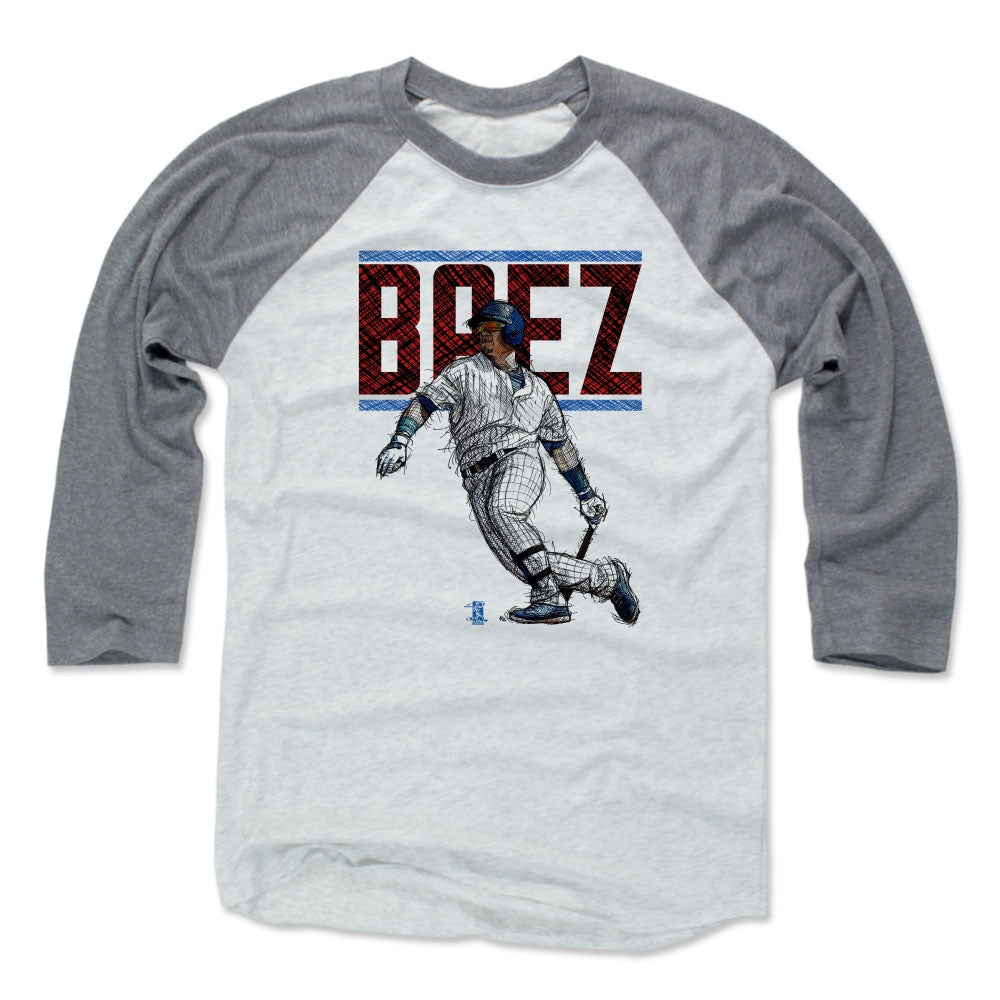 Javier Baez Men&#39;s Baseball T-Shirt | 500 LEVEL
