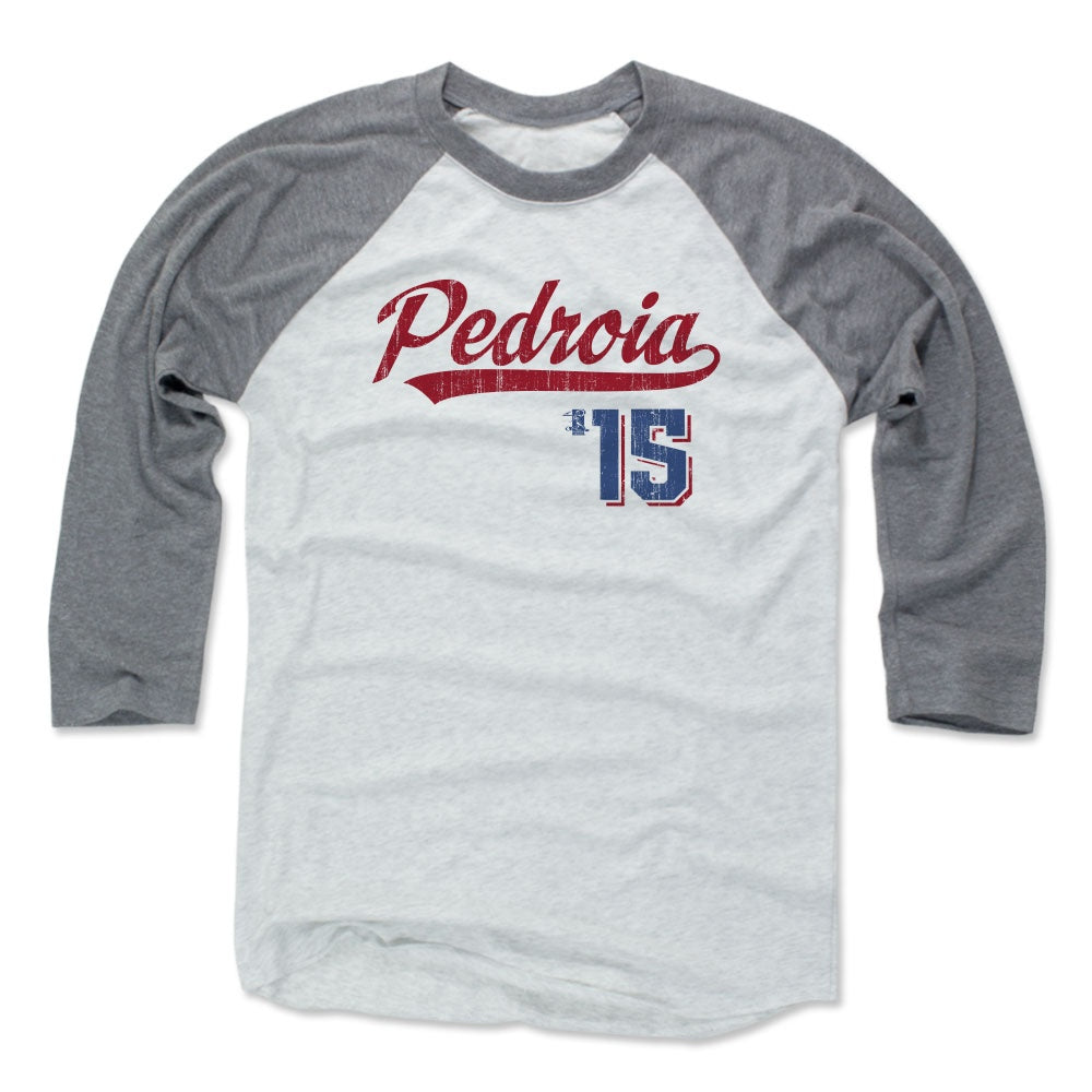 Dustin Pedroia Men&#39;s Baseball T-Shirt | 500 LEVEL