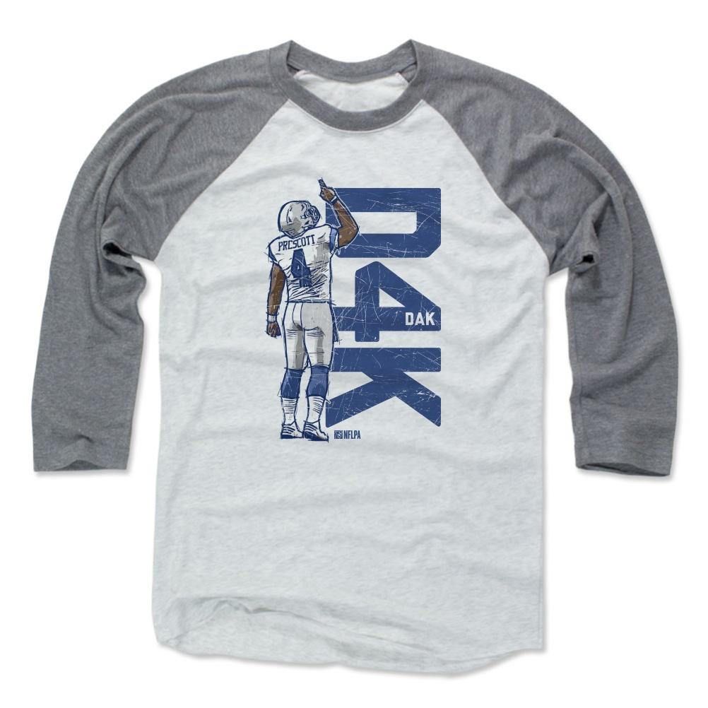 Dak Prescott Men&#39;s Baseball T-Shirt | 500 LEVEL