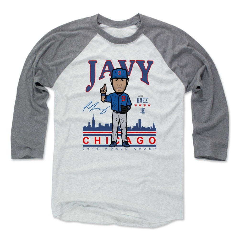 Javier Baez Men&#39;s Baseball T-Shirt | 500 LEVEL