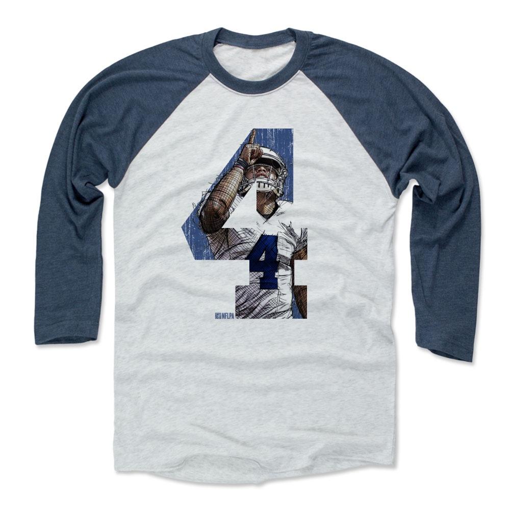Dak Prescott Men&#39;s Baseball T-Shirt | 500 LEVEL