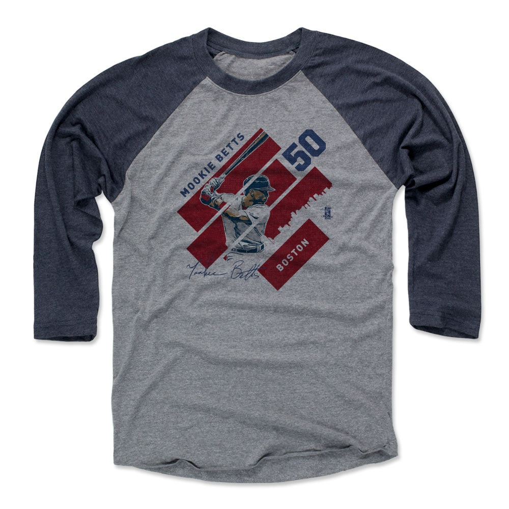 Mookie Betts Men&#39;s Baseball T-Shirt | 500 LEVEL