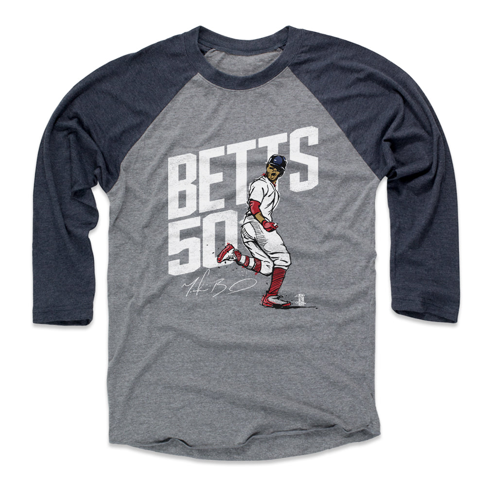 Mookie Betts Men&#39;s Baseball T-Shirt | 500 LEVEL