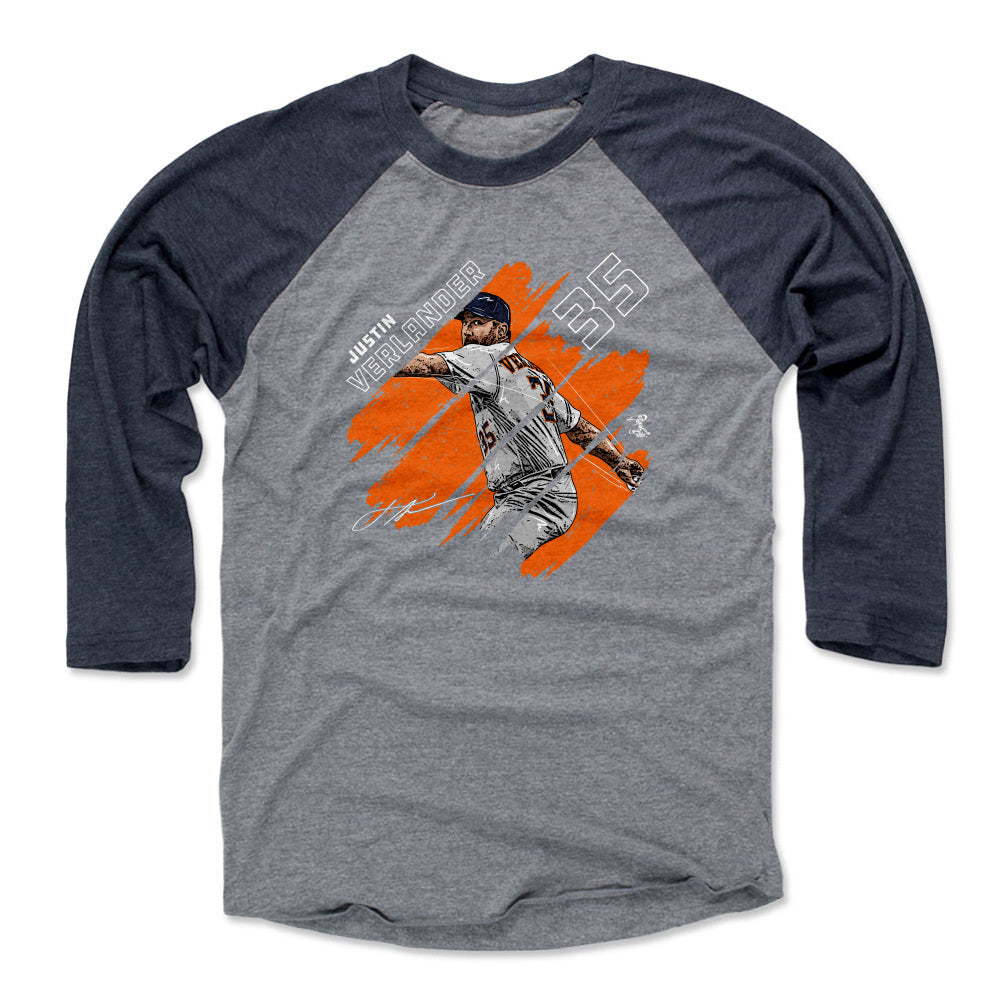 Justin Verlander Men's Baseball T-Shirt | 500 LEVEL