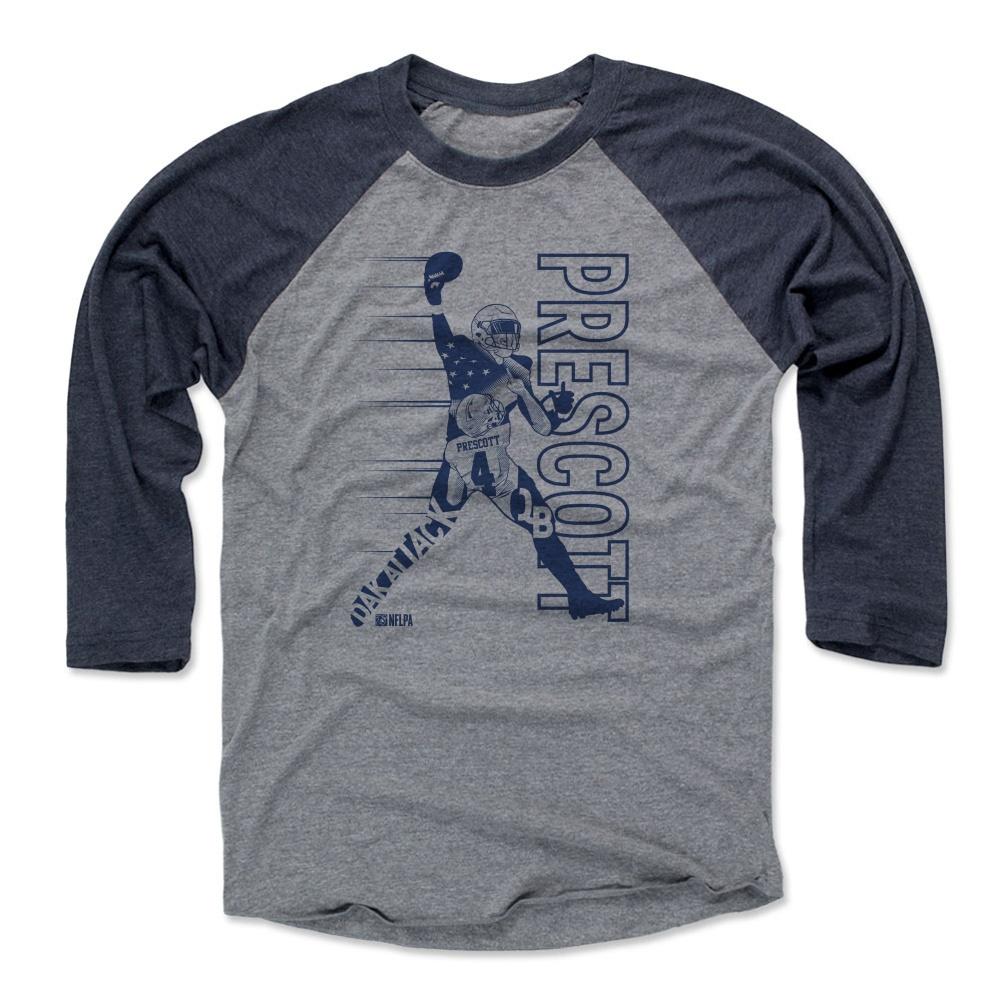 Dak Prescott Men&#39;s Baseball T-Shirt | 500 LEVEL