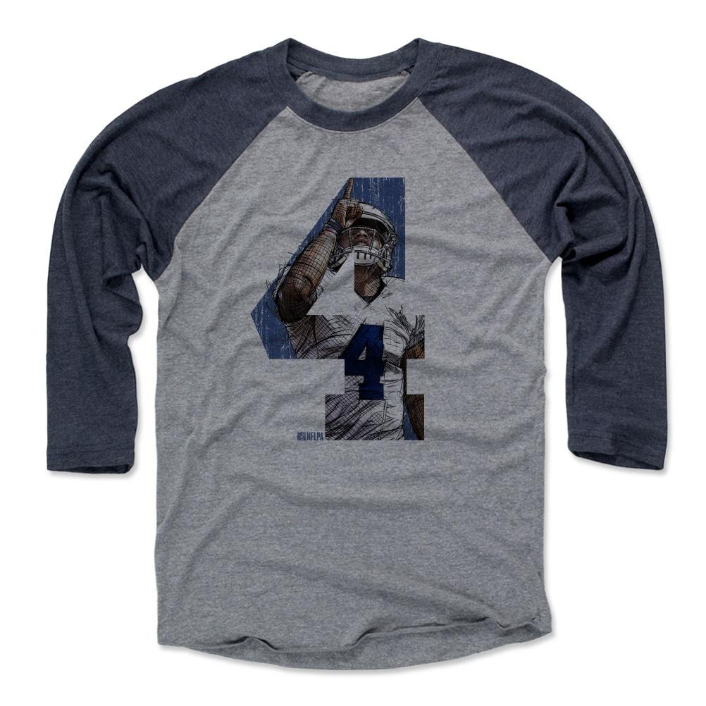Dak Prescott Men&#39;s Baseball T-Shirt | 500 LEVEL