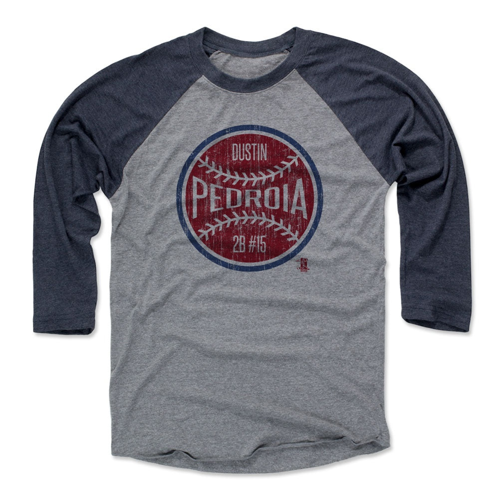 Dustin Pedroia Men's Baseball T-Shirt | 500 LEVEL