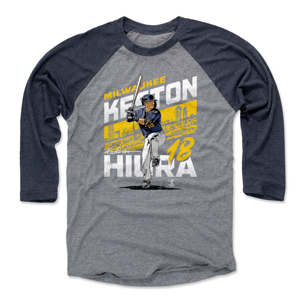 Keston Hiura Men's Baseball T-Shirt | 500 LEVEL