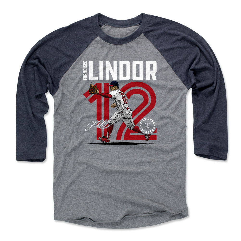 Francisco Lindor Men's Baseball T-Shirt | 500 LEVEL