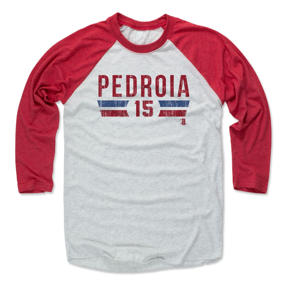 Dustin Pedroia Men's Baseball T-Shirt | 500 LEVEL