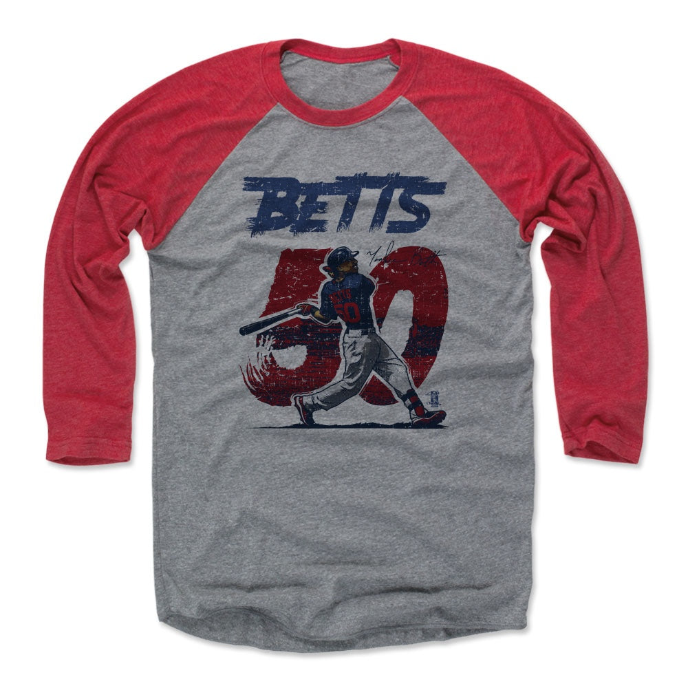 Mookie Betts Men&#39;s Baseball T-Shirt | 500 LEVEL