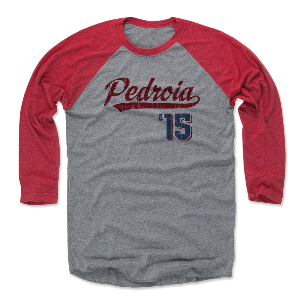 Dustin Pedroia Men&#39;s Baseball T-Shirt | 500 LEVEL