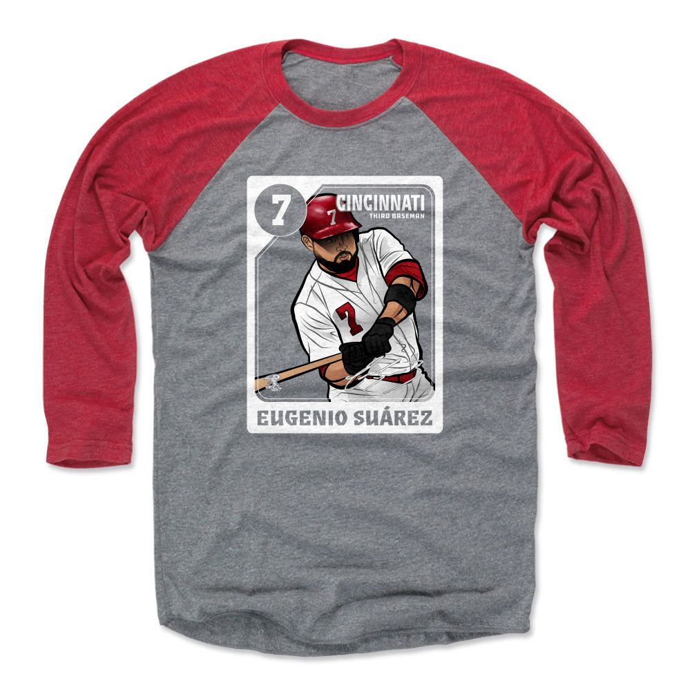 Eugenio Suarez Men&#39;s Baseball T-Shirt | 500 LEVEL