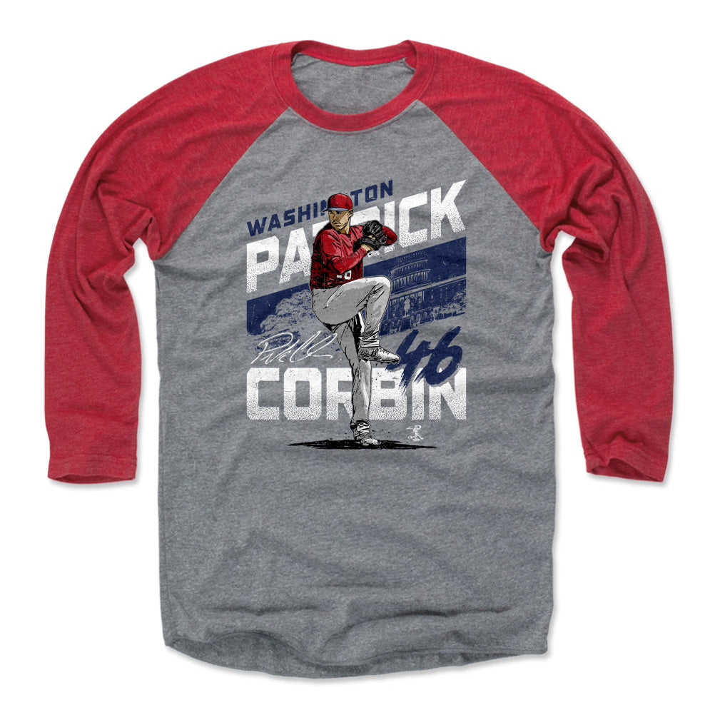 Patrick Corbin Men's Baseball T-Shirt | 500 LEVEL