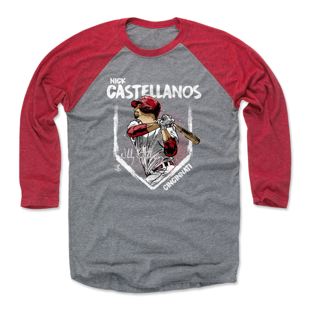 Nick Castellanos Men&#39;s Baseball T-Shirt | 500 LEVEL