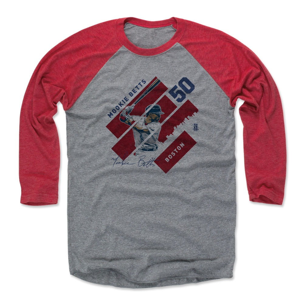 Mookie Betts Men&#39;s Baseball T-Shirt | 500 LEVEL