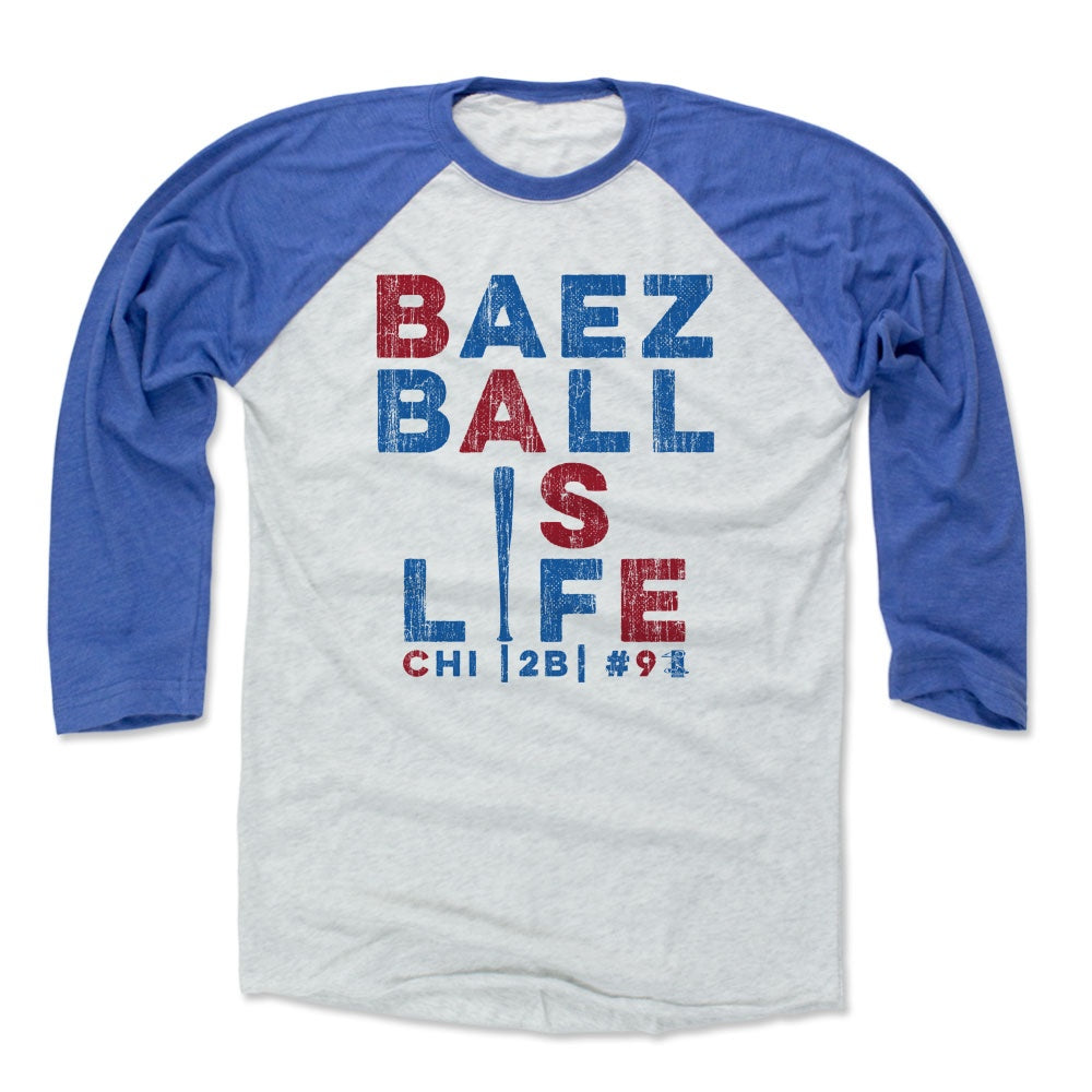 Javier Baez Men&#39;s Baseball T-Shirt | 500 LEVEL