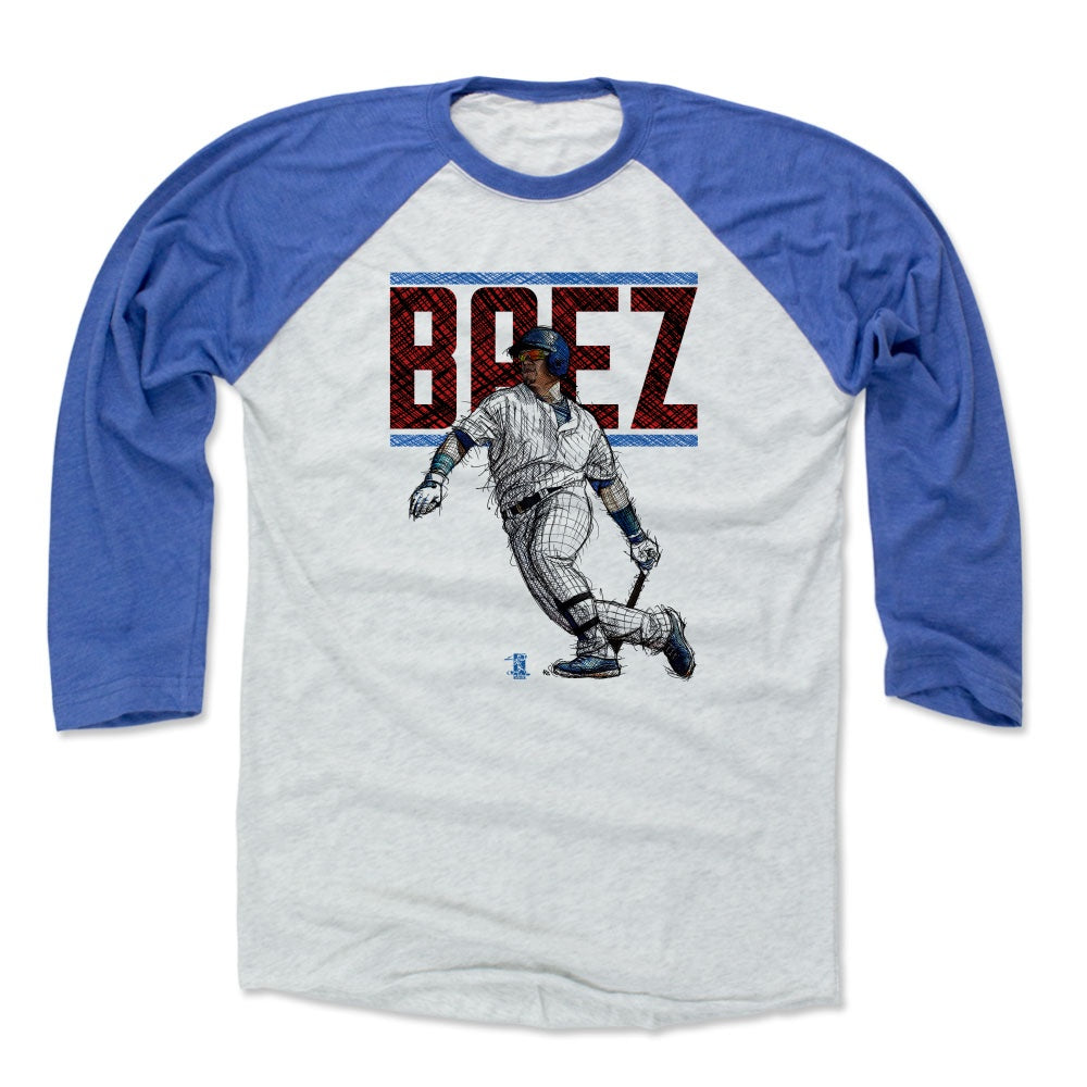 Javier Baez Men&#39;s Baseball T-Shirt | 500 LEVEL