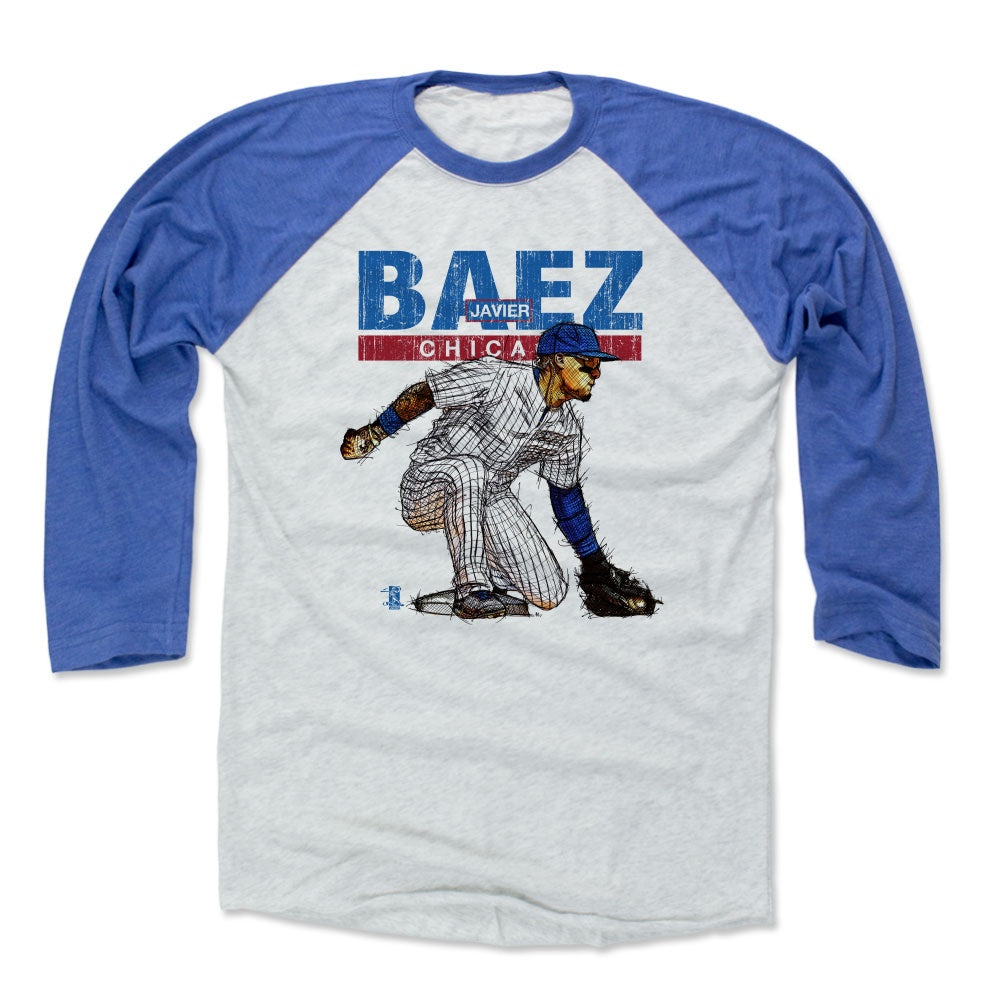 Javier Baez Men&#39;s Baseball T-Shirt | 500 LEVEL