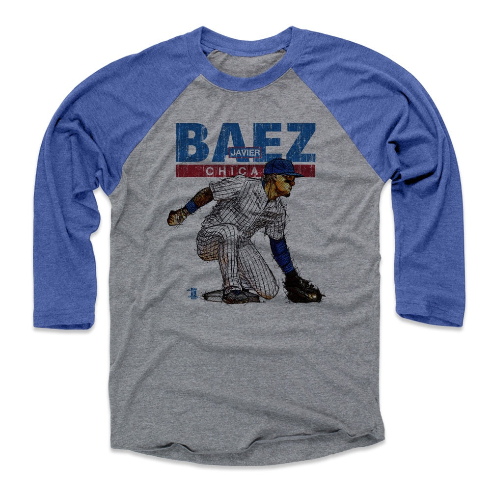 Javier Baez Men&#39;s Baseball T-Shirt | 500 LEVEL