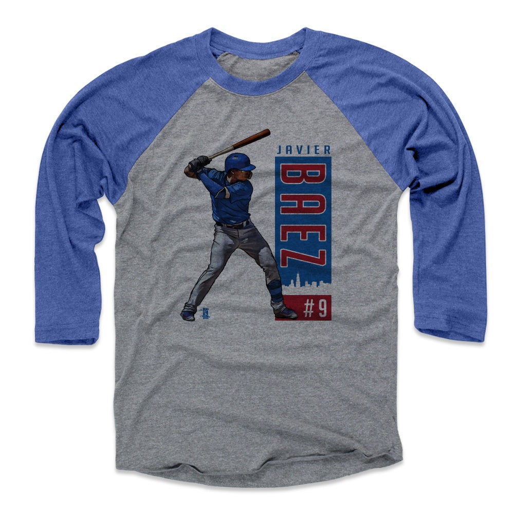 Javier Baez Men&#39;s Baseball T-Shirt | 500 LEVEL