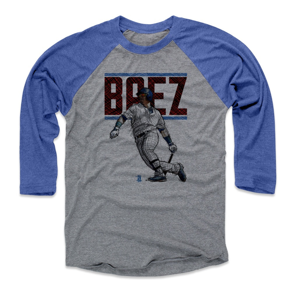 Javier Baez Men&#39;s Baseball T-Shirt | 500 LEVEL