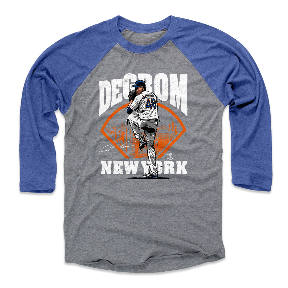 Jacob deGrom Men's Baseball T-Shirt | 500 LEVEL