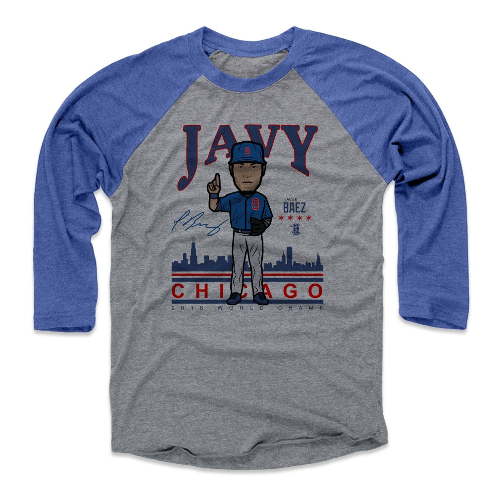 Javier Baez Men&#39;s Baseball T-Shirt | 500 LEVEL
